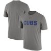 Exceptional Chicago Cubs Nike Legend Primary Logo Performance T Shirt Heathered Gray