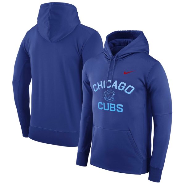 Exceptional Chicago Cubs Nike Therma Pullover Hoodie Royal