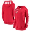 Exceptional Cincinnati Reds G III 4Her by Carl Banks Women's 12th Inning Pullover Hoodie Red