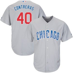 Exceptional Cubs #40 Willson Contreras Grey Road Stitched Youth MLB Jersey For a short time available Grab yours quickly to own a team jersey