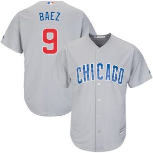 Exceptional Cubs #9 Javier Baez Grey Road Stitched Youth MLB Jersey Retailers boost your inventory Order now to meet customer demand