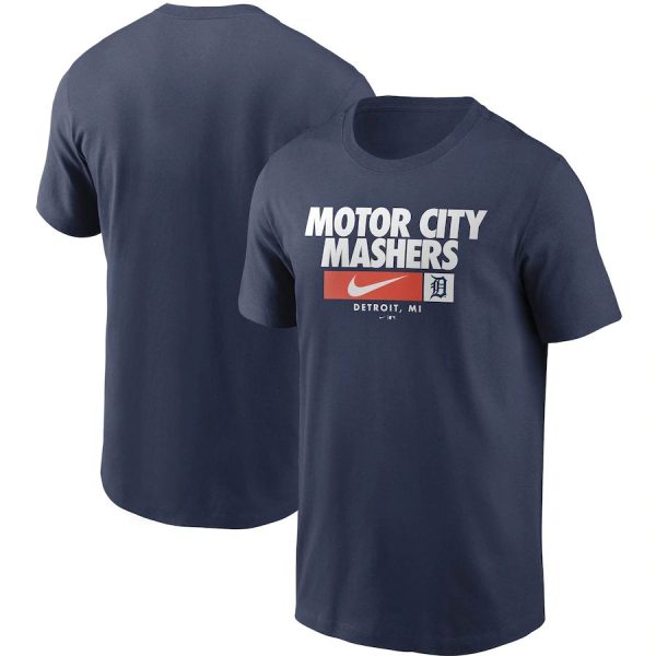 Exceptional Detroit Tigers Nike Local Nickname T Shirt Navy Act fast Only a few left Secure yours today