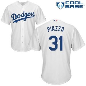 Exceptional Dodgers #31 Mike Piazza White Cool Base Stitched Youth MLB Jersey Sports enthusiasts seize this opportunity Order now to feel the game excitement