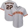 Exceptional Giants #22 Andrew McCutchen Grey Road Cool Base Stitched Youth MLB Jersey Limited stock Order now to show your love for your team