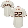 Exceptional Giants #22 Will Clark Cream Cool Base Stitched Youth MLB Jersey With high demand Don't miss out Order now to wear your team colors