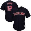 Exceptional Guardians #12 Francisco Lindor Navy Alternate 2019 Cool Base Team Stitched MLB Jersey