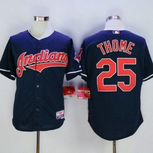 Exceptional Guardians #25 Jim Thome Navy Blue Cool Base Stitched MLB Jersey