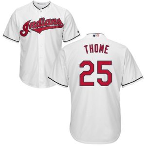 Exceptional Guardians #25 Jim Thome White Home Stitched Youth MLB Jersey Sports enthusiasts seize this opportunity Order now to feel the game excitement