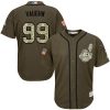 Exceptional Guardians #99 Ricky Vaughn Green Salute to Service Stitched Youth MLB Jersey For a short time available Grab yours quickly to own a team jersey