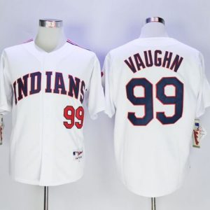 Exceptional Guardians #99 Ricky Vaughn White 1978 Turn Back The Clock Stitched MLB Jersey