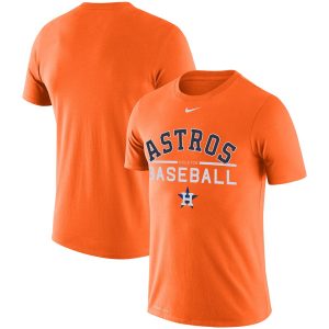 Exceptional Houston Astros Nike Practice Performance T Shirt Orange
