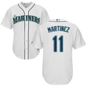 Exceptional Mariners #11 Edgar Martinez White Cool Base Stitched Youth MLB Jersey For a short time available Grab yours quickly to own a team jersey