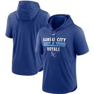 Exceptional Men's Kansas City Royals Nike Royal Home Team Short Sleeve Performance Hoodie Top.webp Sports fans this is your chance Order soon to be part of the action