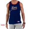 Exceptional Men's Nike Detroit Tigers Home Practice Tank Top Blue