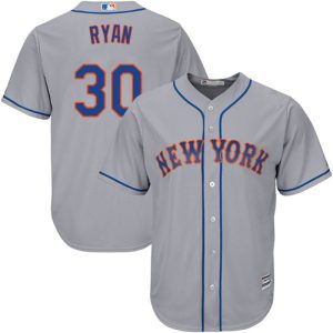 Exceptional Mets #30 Nolan Ryan Grey Cool Base Stitched Youth MLB Jersey For a short time available Grab yours quickly to own a team jersey