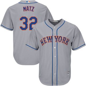 Exceptional Mets #32 Steven Matz Grey Cool Base Stitched Youth MLB Jersey For a short time available Grab yours quickly to own a team jersey