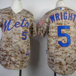 Exceptional Mets #5 David Wright Camo Alternate Cool Base Stitched Youth MLB Jersey With high demand Don't miss out Order now to wear your team colors