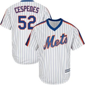 Exceptional Mets #52 Yoenis Cespedes White(Blue Strip) Alternate Cool Base Stitched Youth MLB Jersey Be among the first buyers Order now to enjoy top notch quality