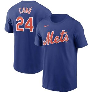 Exceptional New York Mets #24 Robinson Cano Nike Name & Number T Shirt Royal With high demand Don't miss out Order now to wear your team colors