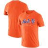 Exceptional New York Mets Nike MLB Practice T Shirt Orange