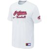 Exceptional Nike Cleveland Guardians Short Sleeve Practice T Shirt White Hurry Exclusive offer Place your order immediately for a great jersey