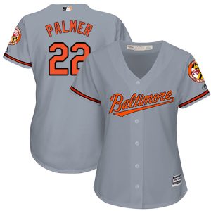 Exceptional Orioles #22 Jim Palmer Grey Road Women's Stitched MLB Jersey With high demand Don't miss out Order now to wear your team colors