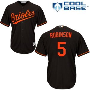 Exceptional Orioles #5 Brooks Robinson Black Cool Base Stitched Youth MLB Jersey Sports enthusiasts seize this opportunity Order now to feel the game excitement