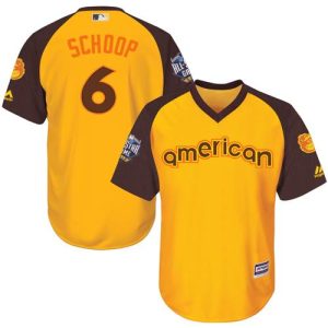 Exceptional Orioles #6 Jonathan Schoop Gold 2016 All Star American League Stitched Youth MLB Jersey Be among the first buyers Order now to enjoy top notch quality