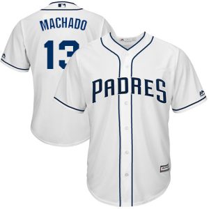 Exceptional Padres #13 Manny Machado White Cool Base Stitched Youth MLB Jersey Retailers boost your inventory Order now to meet customer demand