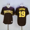 Exceptional Padres #19 Tony Gwynn Coffee New Cool Base Stitched MLB Jersey