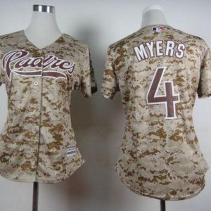 Exceptional Padres #4 Wil Myers Camo Alternate 2 Women's Stitched MLB Jersey Hurry Exclusive offer Place your order immediately for a great jersey