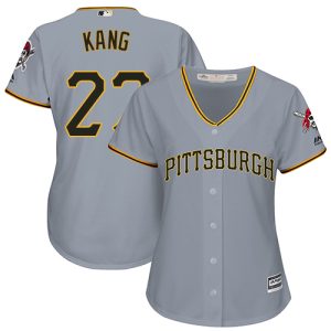 Exceptional Pirates #27 Jung ho Kang Grey Road Women's Stitched MLB Jersey For a short time available Grab yours quickly to own a team jersey