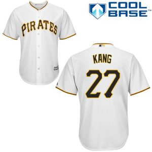 Exceptional Pirates #27 Jung ho Kang White Cool Base Stitched Youth MLB Jersey Limited stock Order now to show your love for your team