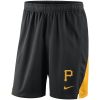 Exceptional Pittsburgh Pirates Nike Franchise Performance Shorts Black