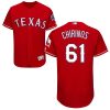 Exceptional Rangers #61 Robinson Chirinos Red Flexbase Authentic Collection Stitched MLB Jersey