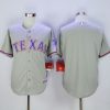 Exceptional Rangers Blank Grey 40th Anniversary Patch Cool Base Stitched MLB Jersey