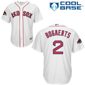 Exceptional Red Sox #2 Xander Bogaerts White Cool Base 2018 World Series Champions Stitched Youth MLB Jersey Act fast Only a few left Secure yours today