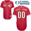 Exceptional Reds Personalized Authentic Red MLB Jersey (S 3XL)