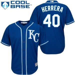 Exceptional Royals #40 Kelvin Herrera Royal Blue Cool Base Stitched Youth MLB Jersey Act fast Only a few left Secure yours today