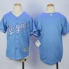 Exceptional Royals Blank Light Blue Alternate 1 Cool Base Stitched Youth MLB Jersey Hurry Exclusive offer Place your order immediately for a great jersey