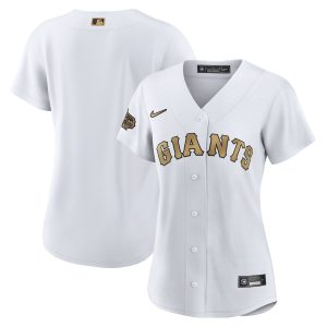Exceptional San Francisco Giants Blank Women's Nike White 2022 MLB All Star Game Replica Jersey Hurry Exclusive offer Place your order immediately for a great jersey