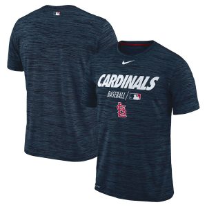 Exceptional St. Louis Cardinals Nike Authentic Collection Velocity Team Issue Performance T Shirt Navy