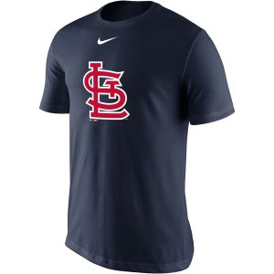 Exceptional St. Louis Cardinals Nike Legend Batting Practice Primary Logo Performance T Shirt Navy