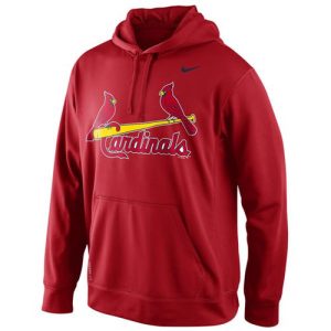 Exceptional St.Louis Cardinals Nike Men's KO Wordmark Perfomance Red MLB Hoodie