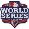 Exceptional Stitched 2012 MLB World Series Logo Jersey Sleeve Patch Fall Classic Detroit Tigers vs San Francisco Giants