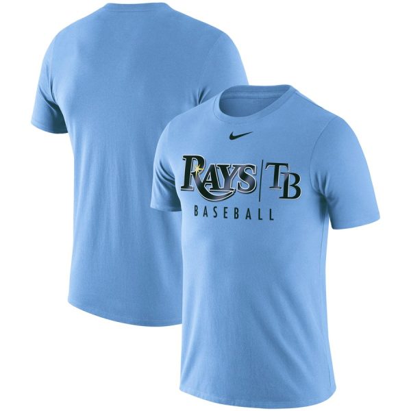 Exceptional Tampa Bay Rays Nike 2019 Practice T Shirt Blue