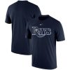 Exceptional Tampa Bay Rays Nike Batting Practice Logo Legend Performance T Shirt Navy