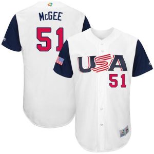 Exceptional Team USA #51 Jake McGee White 2017 World MLB Classic Authentic Stitched Youth MLB Jersey Sports enthusiasts seize this opportunity Order now to feel the game excitement