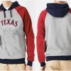 Exceptional Texas Rangers Pullover Hoodie Red & Grey