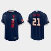 Exceptional Toronto Blue Jays Custom 2021 MLB All Star Game Fan's Version Navy Jersey